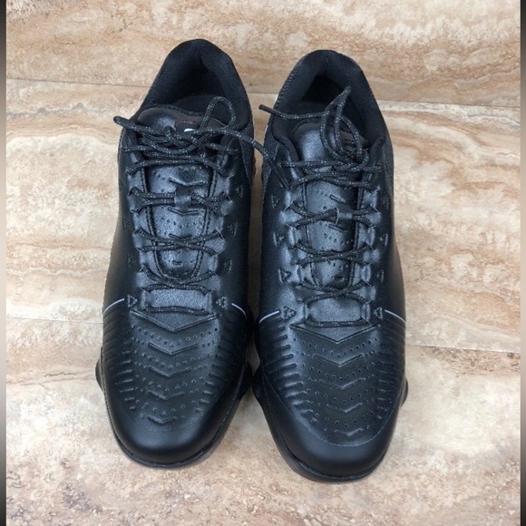 Under Armour Jordan Spieth 2 Golf Cleats Shoes Black Red Gore-Tex main image 6